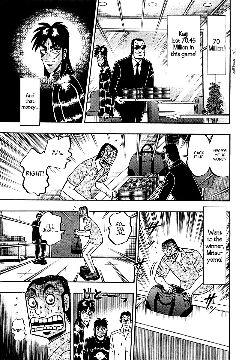 Gambling Outcast Kaiji: The Kazuya Arc - Kaiji Part 4 Chapter 96 page 4 - Chapter 96: Parting Regrets