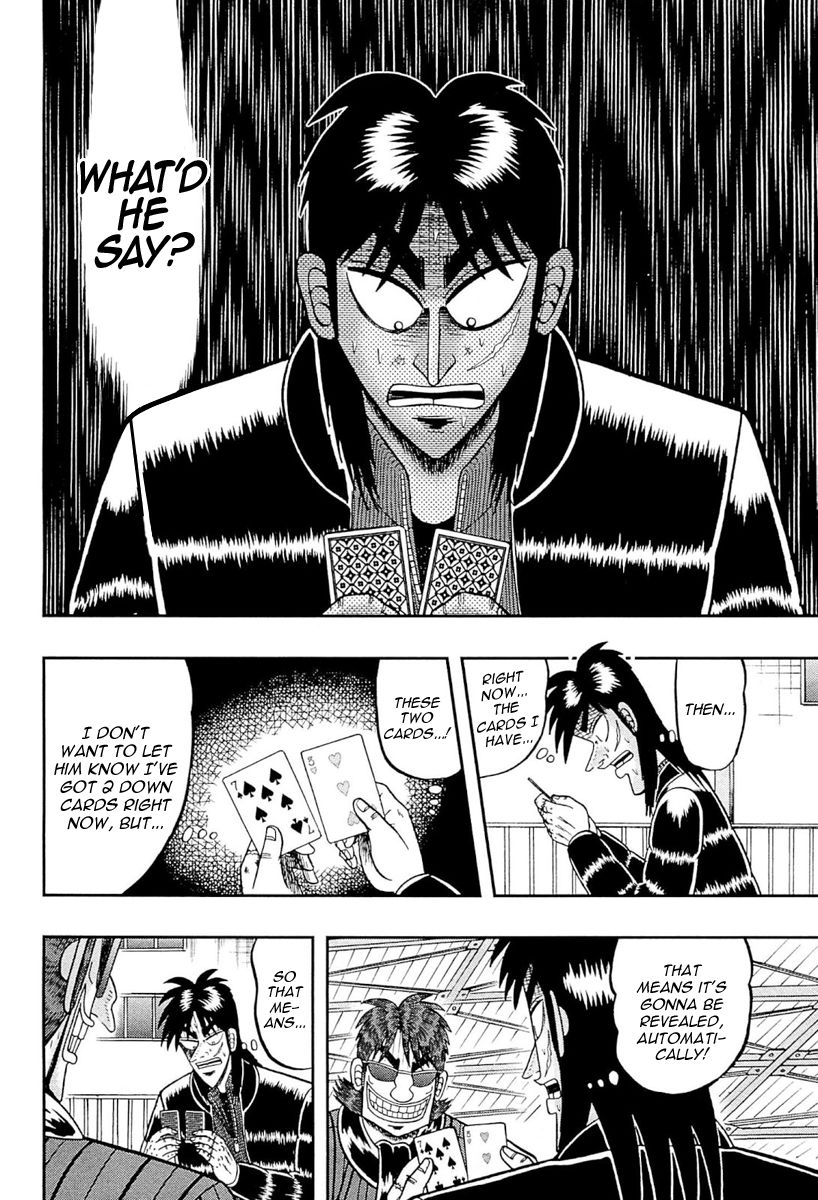 Gambling Outcast Kaiji: The One Poker Arc - Kaiji Part 5 Chapter 101 page 18 - Chapter 101 : Two Cards