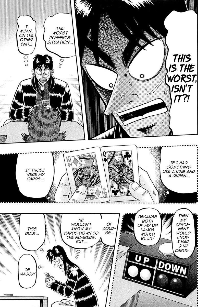 Gambling Outcast Kaiji: The One Poker Arc - Kaiji Part 5 Chapter 101 page 19 - Chapter 101 : Two Cards
