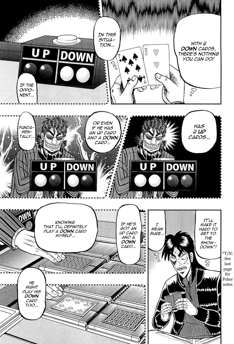 Gambling Outcast Kaiji: The One Poker Arc - Kaiji Part 5 Chapter 101 page 21 - Chapter 101 : Two Cards