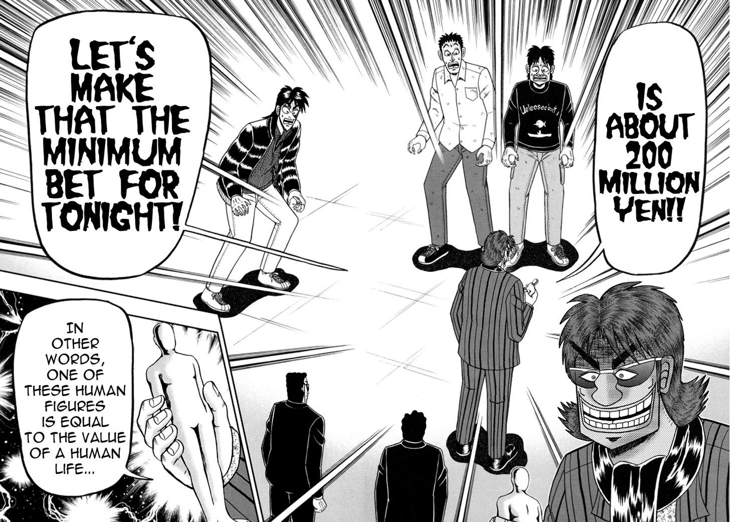 Gambling Outcast Kaiji: The One Poker Arc - Kaiji Part 5 Chapter 103.2 page 14 - Chapter 103 v2 : Life