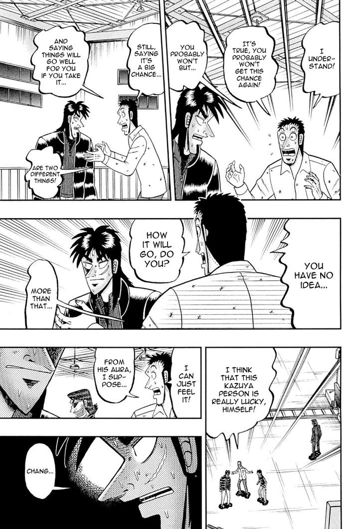 Gambling Outcast Kaiji: The One Poker Arc - Kaiji Part 5 Chapter 104.2 page 11 - Chapter 104 v2 : Lucky