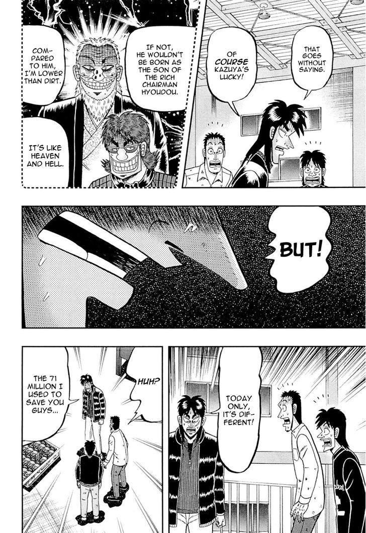Gambling Outcast Kaiji: The One Poker Arc - Kaiji Part 5 Chapter 104.2 page 12 - Chapter 104 v2 : Lucky