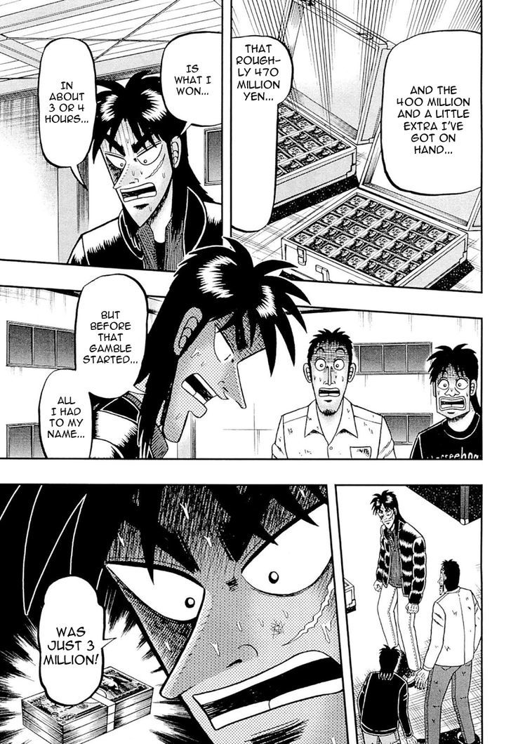 Gambling Outcast Kaiji: The One Poker Arc - Kaiji Part 5 Chapter 104.2 page 13 - Chapter 104 v2 : Lucky