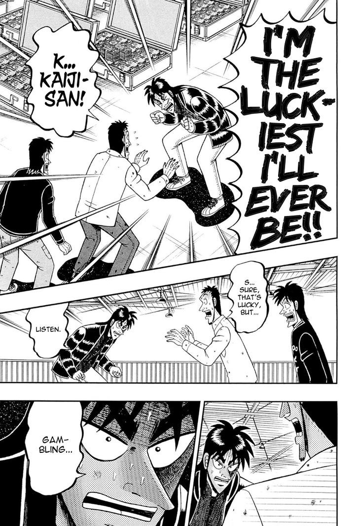 Gambling Outcast Kaiji: The One Poker Arc - Kaiji Part 5 Chapter 104.2 page 17 - Chapter 104 v2 : Lucky