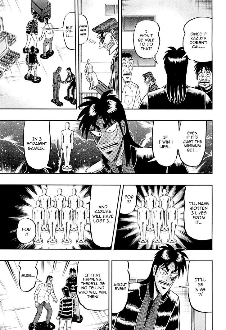 Gambling Outcast Kaiji: The One Poker Arc - Kaiji Part 5 Chapter 104.2 page 5 - Chapter 104 v2 : Lucky