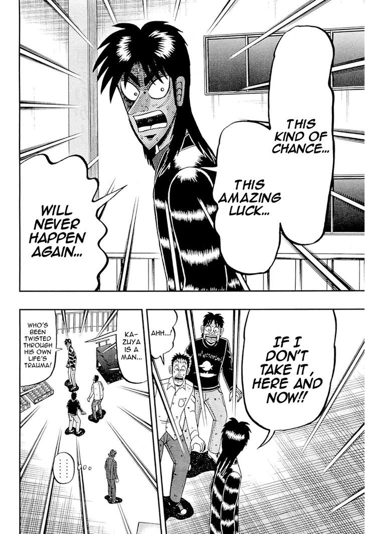 Gambling Outcast Kaiji: The One Poker Arc - Kaiji Part 5 Chapter 104.2 page 8 - Chapter 104 v2 : Lucky