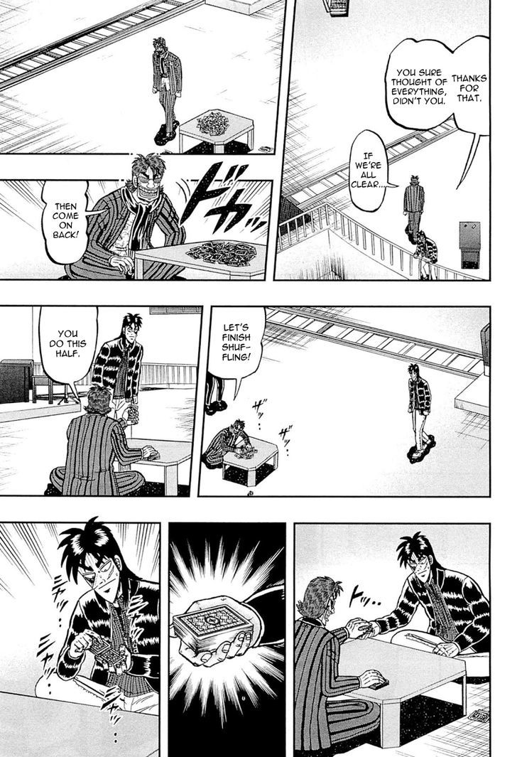 Gambling Outcast Kaiji: The One Poker Arc - Kaiji Part 5 Chapter 105.2 page 13 - Chapter 105 v2 : Sick