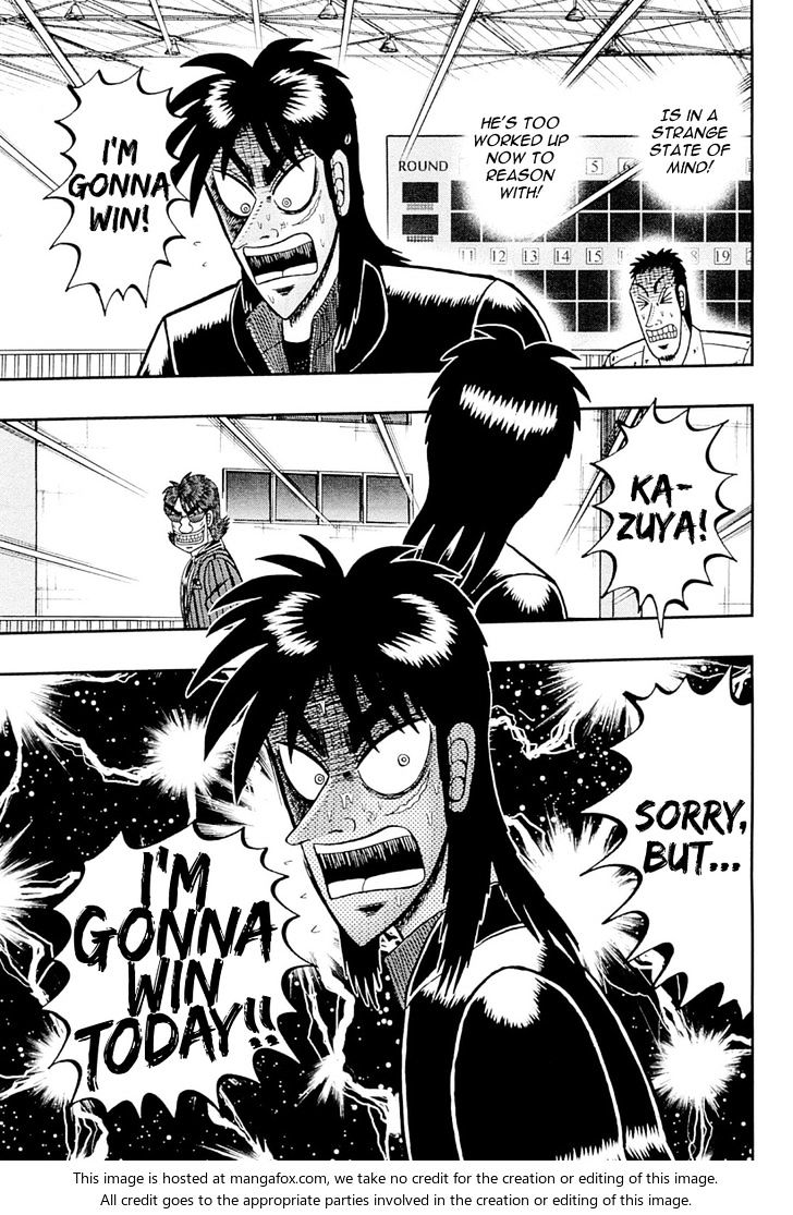 Gambling Outcast Kaiji: The One Poker Arc - Kaiji Part 5 Chapter 105.2 page 5 - Chapter 105 v2 : Sick