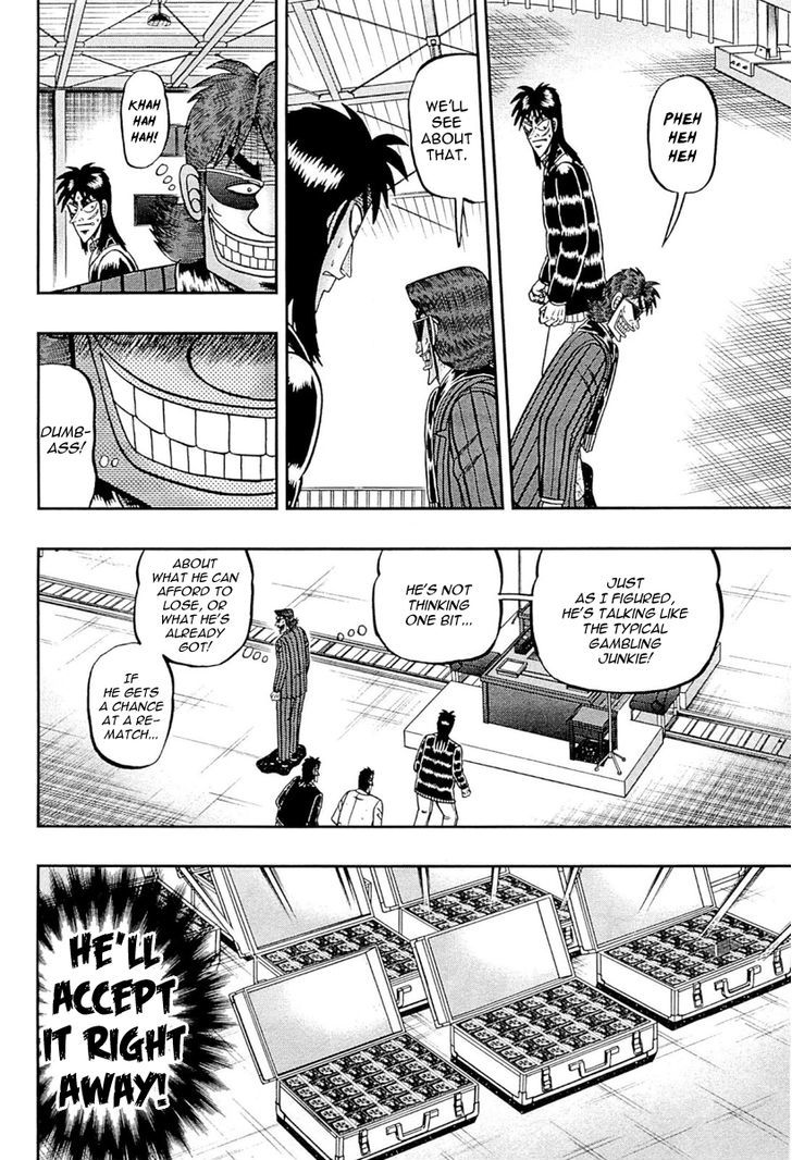Gambling Outcast Kaiji: The One Poker Arc - Kaiji Part 5 Chapter 105.2 page 6 - Chapter 105 v2 : Sick