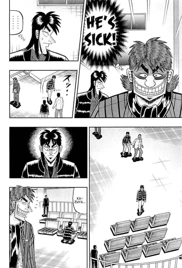 Gambling Outcast Kaiji: The One Poker Arc - Kaiji Part 5 Chapter 105.2 page 8 - Chapter 105 v2 : Sick