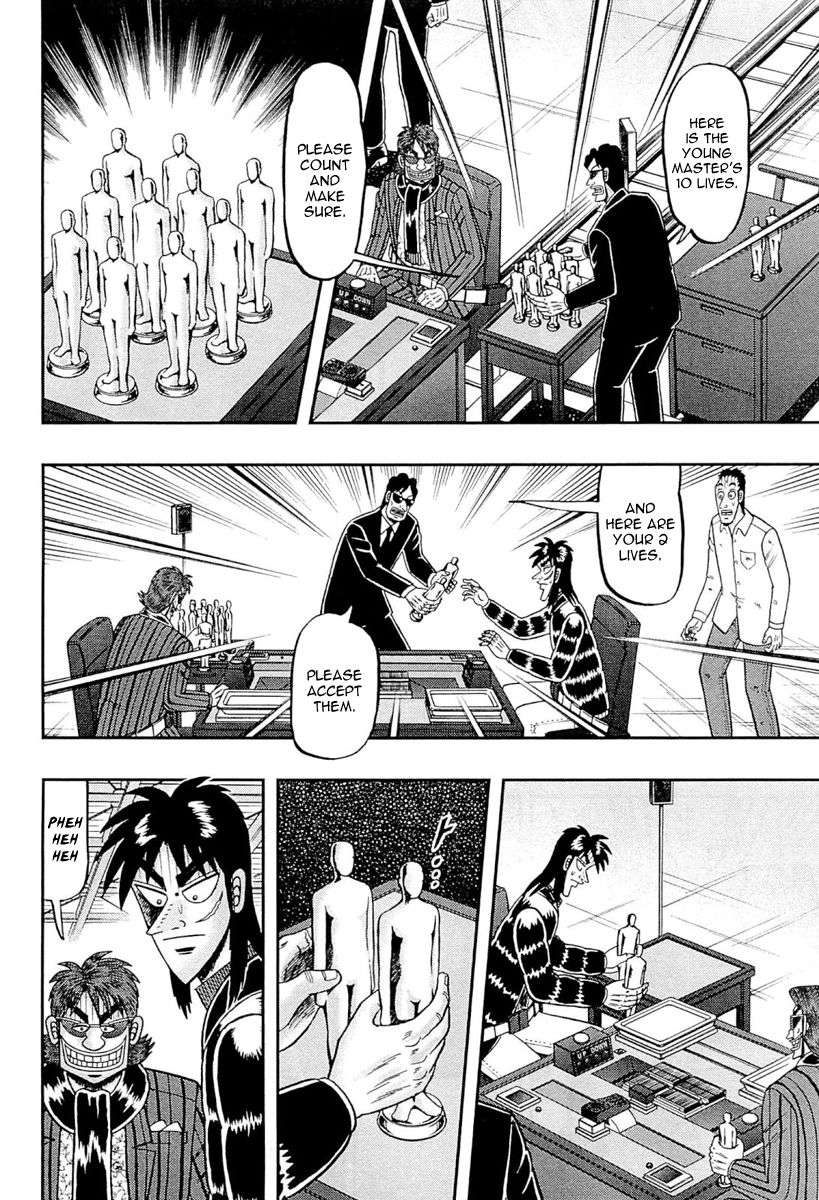 Gambling Outcast Kaiji: The One Poker Arc - Kaiji Part 5 Chapter 106 page 15 - Chapter 106 : Seating