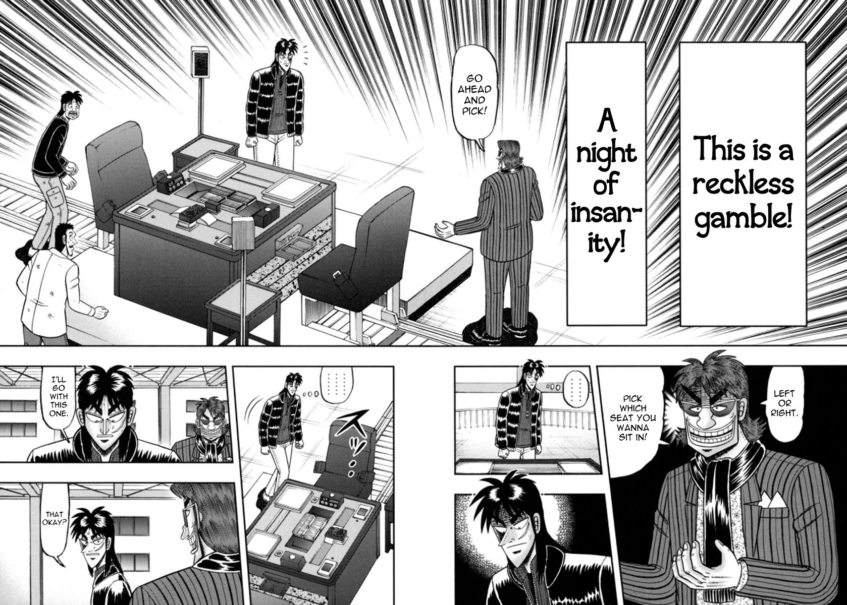 Gambling Outcast Kaiji: The One Poker Arc - Kaiji Part 5 Chapter 106 page 2 - Chapter 106 : Seating