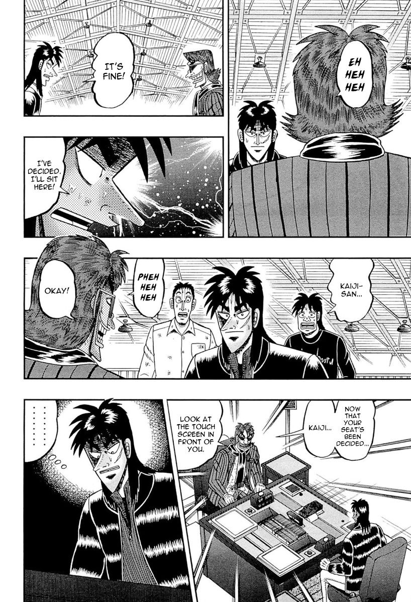 Gambling Outcast Kaiji: The One Poker Arc - Kaiji Part 5 Chapter 106 page 5 - Chapter 106 : Seating