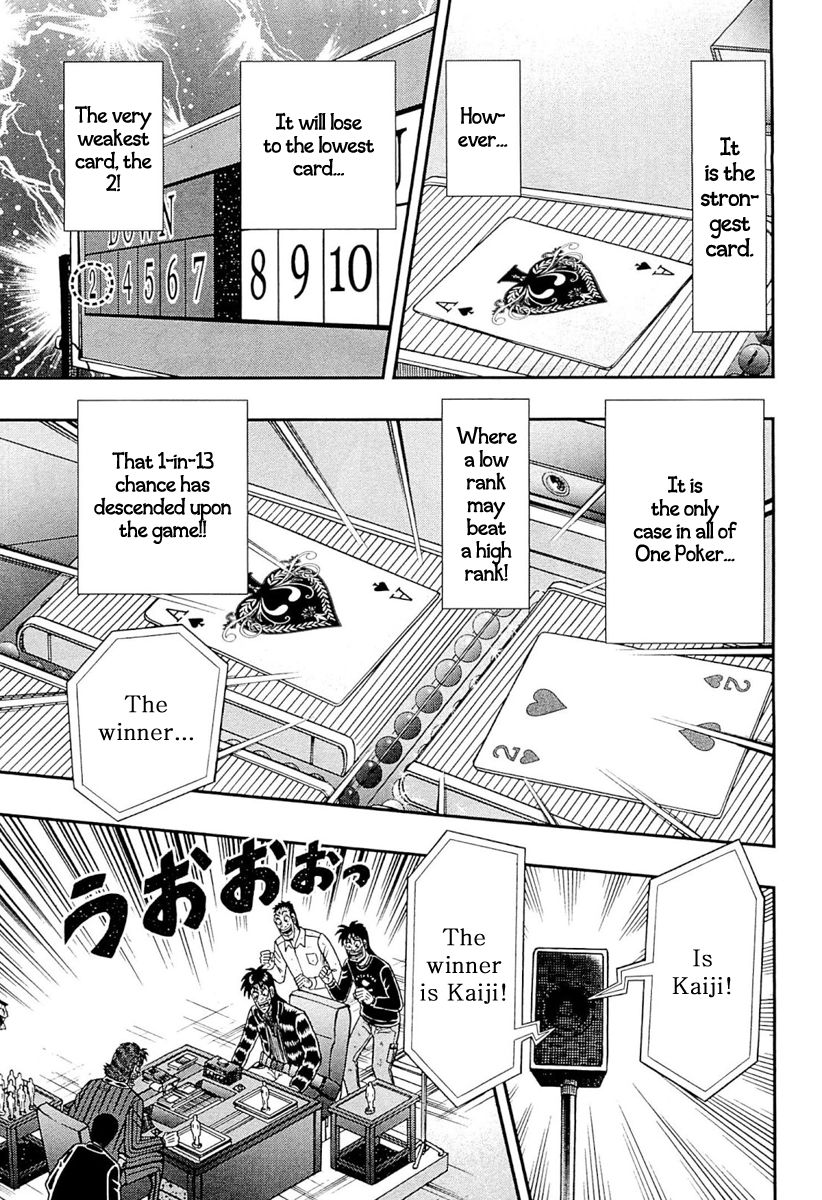 Gambling Outcast Kaiji: The One Poker Arc - Kaiji Part 5 Chapter 109 page 21 - Chapter 109 : Shame