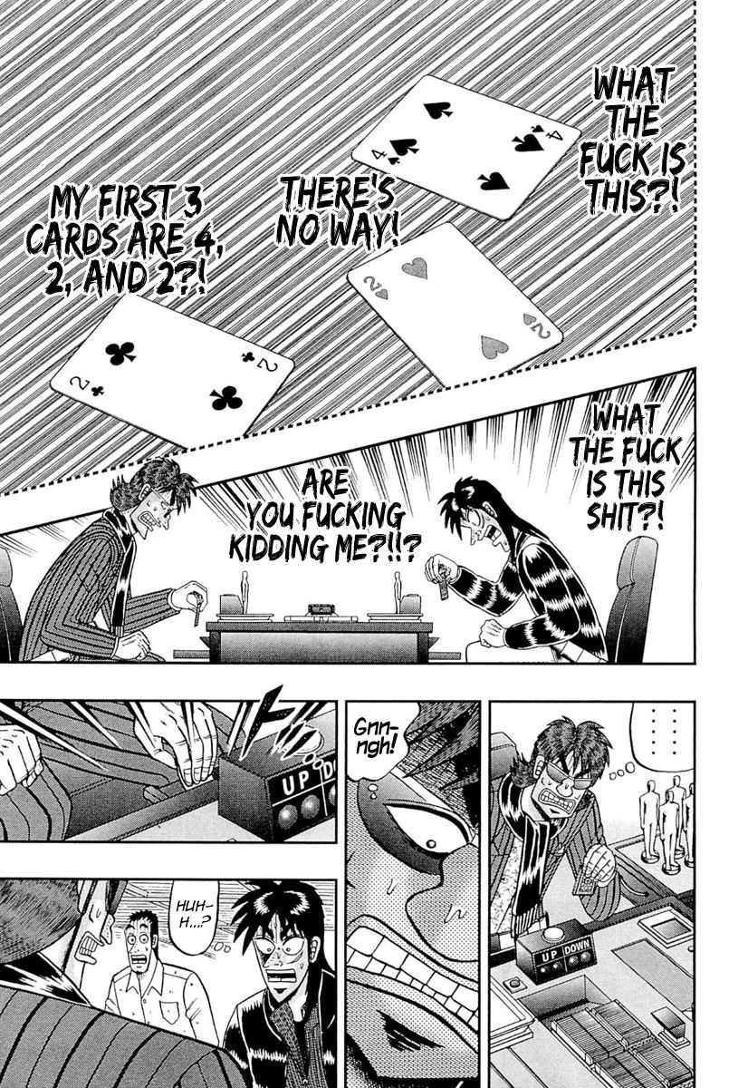 Gambling Outcast Kaiji: The One Poker Arc - Kaiji Part 5 Chapter 110 page 12 - Chapter 110 : Doubt