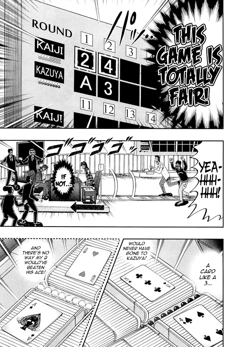 Gambling Outcast Kaiji: The One Poker Arc - Kaiji Part 5 Chapter 110 page 19 - Chapter 110 : Doubt