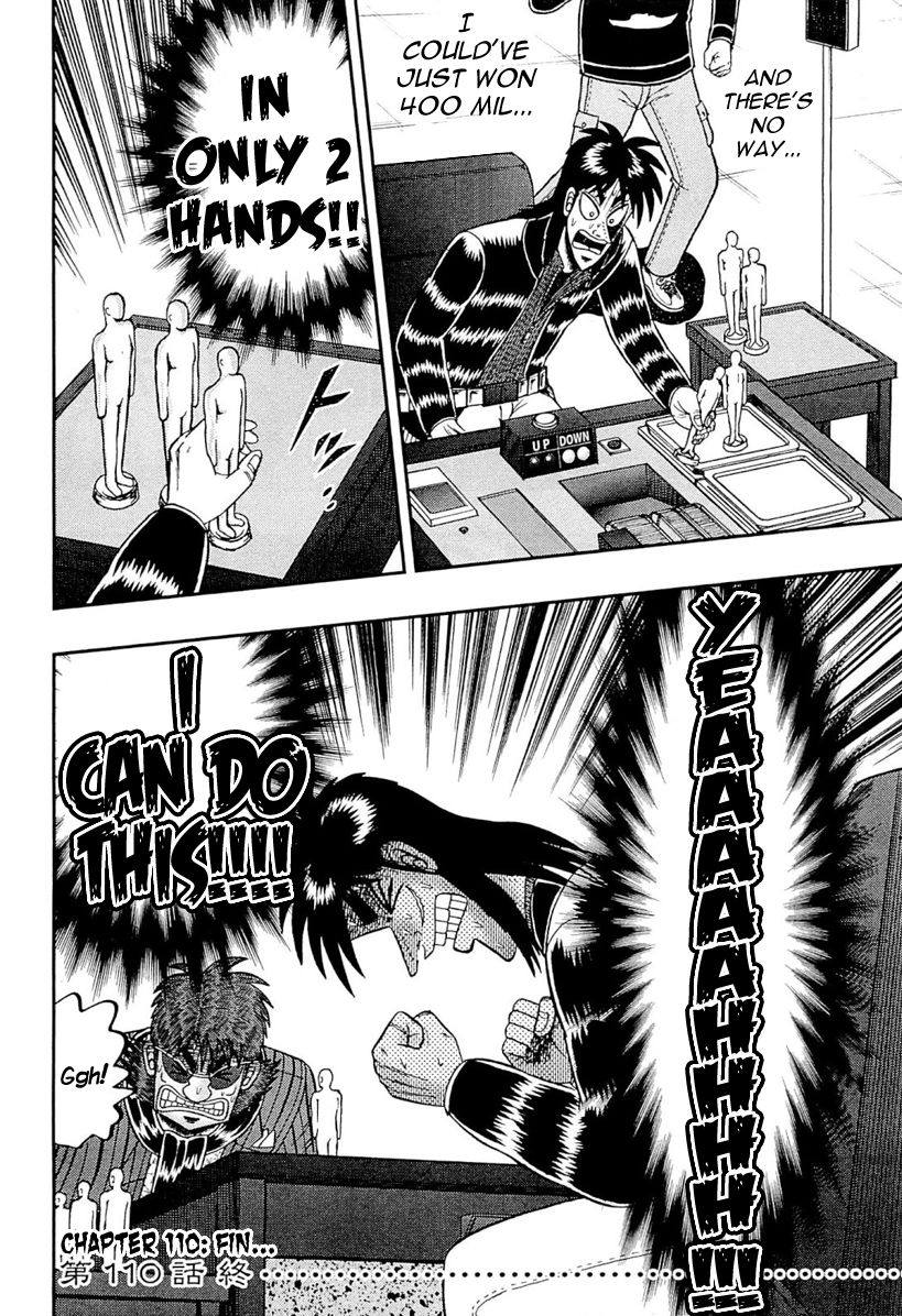 Gambling Outcast Kaiji: The One Poker Arc - Kaiji Part 5 Chapter 110 page 20 - Chapter 110 : Doubt