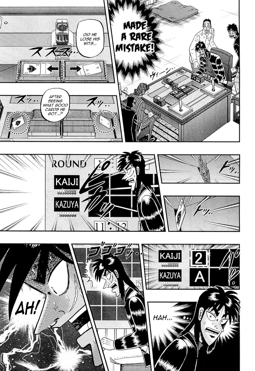 Gambling Outcast Kaiji: The One Poker Arc - Kaiji Part 5 Chapter 110 page 5 - Chapter 110 : Doubt