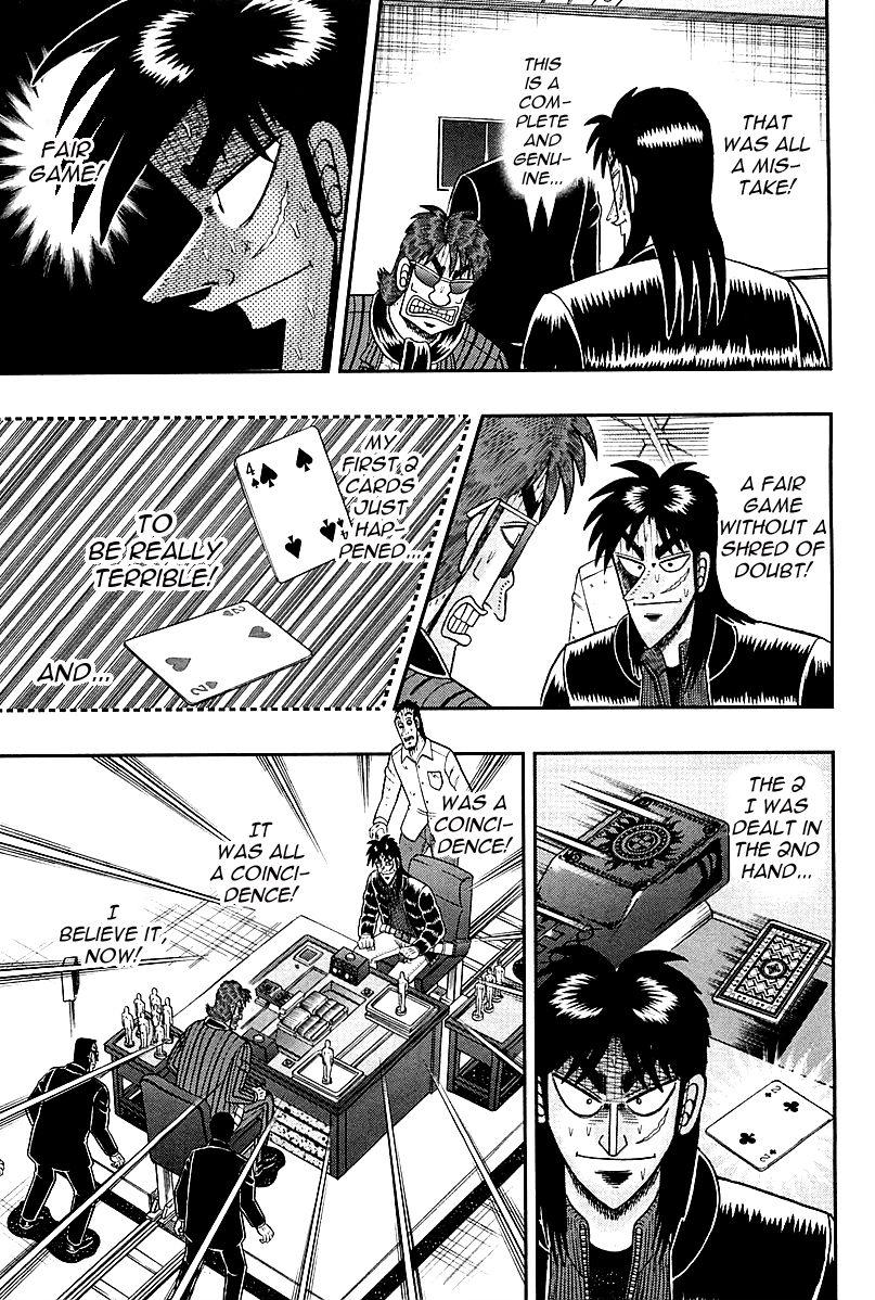 Gambling Outcast Kaiji: The One Poker Arc - Kaiji Part 5 Chapter 111 page 15 - Chapter 111 : Heartlessly