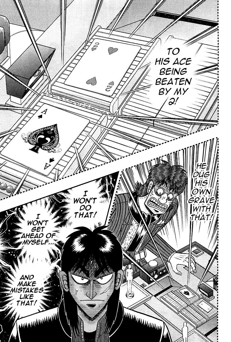 Gambling Outcast Kaiji: The One Poker Arc - Kaiji Part 5 Chapter 111 page 21 - Chapter 111 : Heartlessly