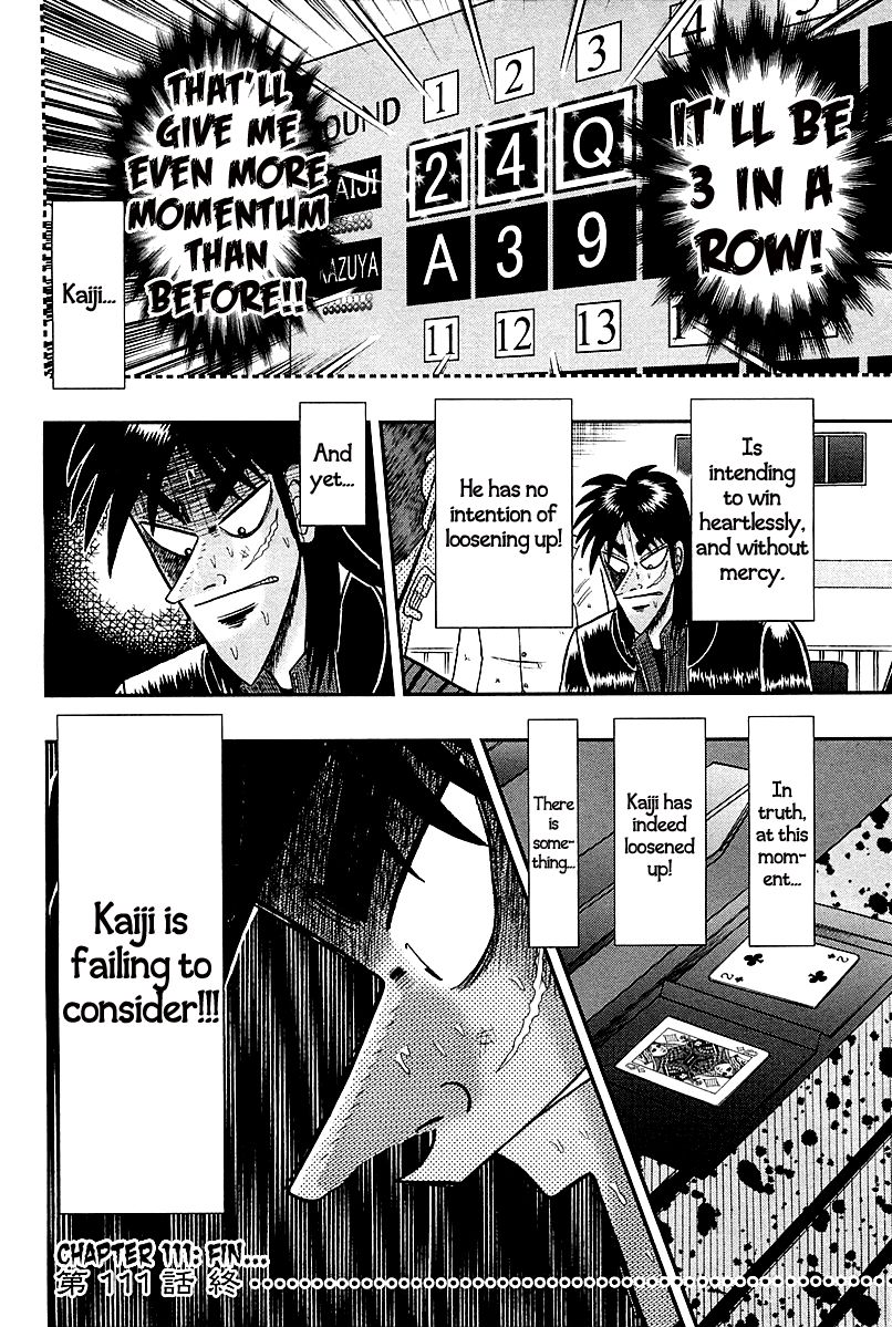 Gambling Outcast Kaiji: The One Poker Arc - Kaiji Part 5 Chapter 111 page 26 - Chapter 111 : Heartlessly