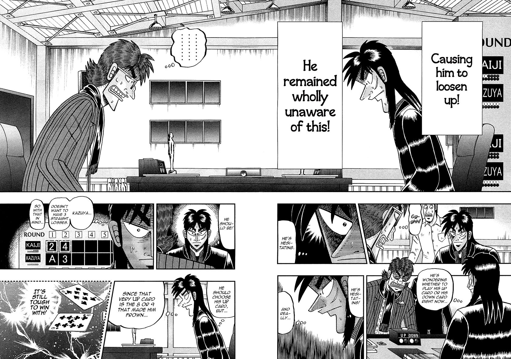 Gambling Outcast Kaiji: The One Poker Arc - Kaiji Part 5 Chapter 112 page 2 - Chapter 112 : Negligence