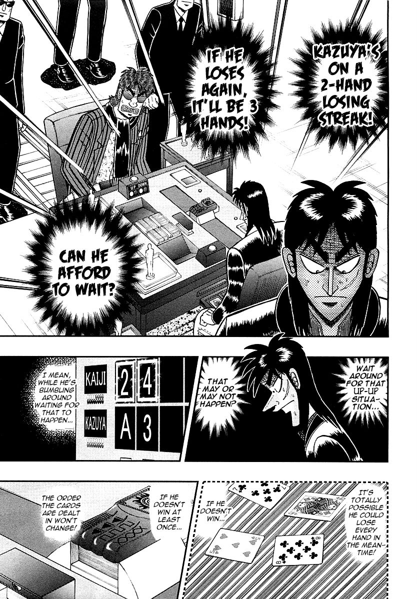 Gambling Outcast Kaiji: The One Poker Arc - Kaiji Part 5 Chapter 113 page 11 - Chapter 113 : Reading