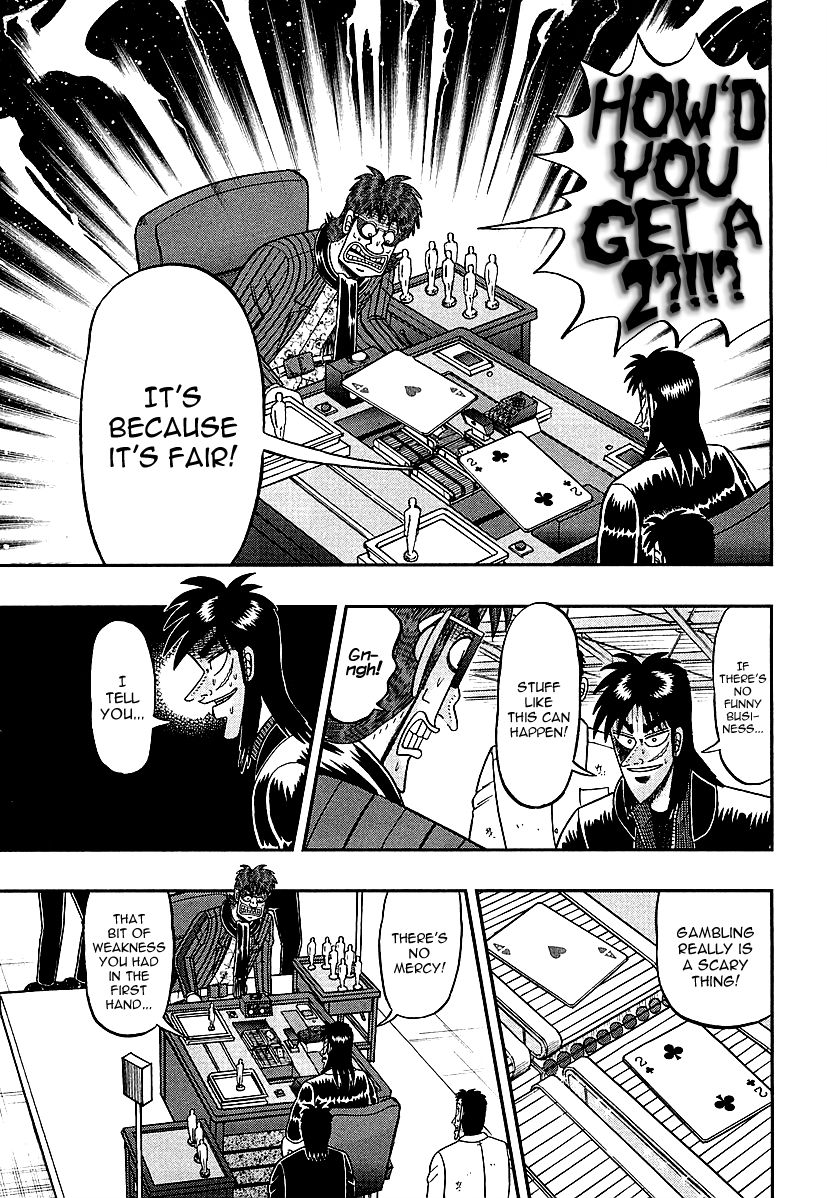 Gambling Outcast Kaiji: The One Poker Arc - Kaiji Part 5 Chapter 113 page 19 - Chapter 113 : Reading