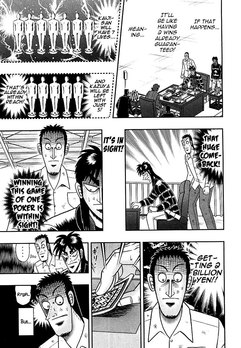 Gambling Outcast Kaiji: The One Poker Arc - Kaiji Part 5 Chapter 114 page 10 - Chapter 114 : Fierce Attack