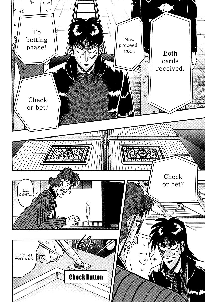 Gambling Outcast Kaiji: The One Poker Arc - Kaiji Part 5 Chapter 114 page 19 - Chapter 114 : Fierce Attack