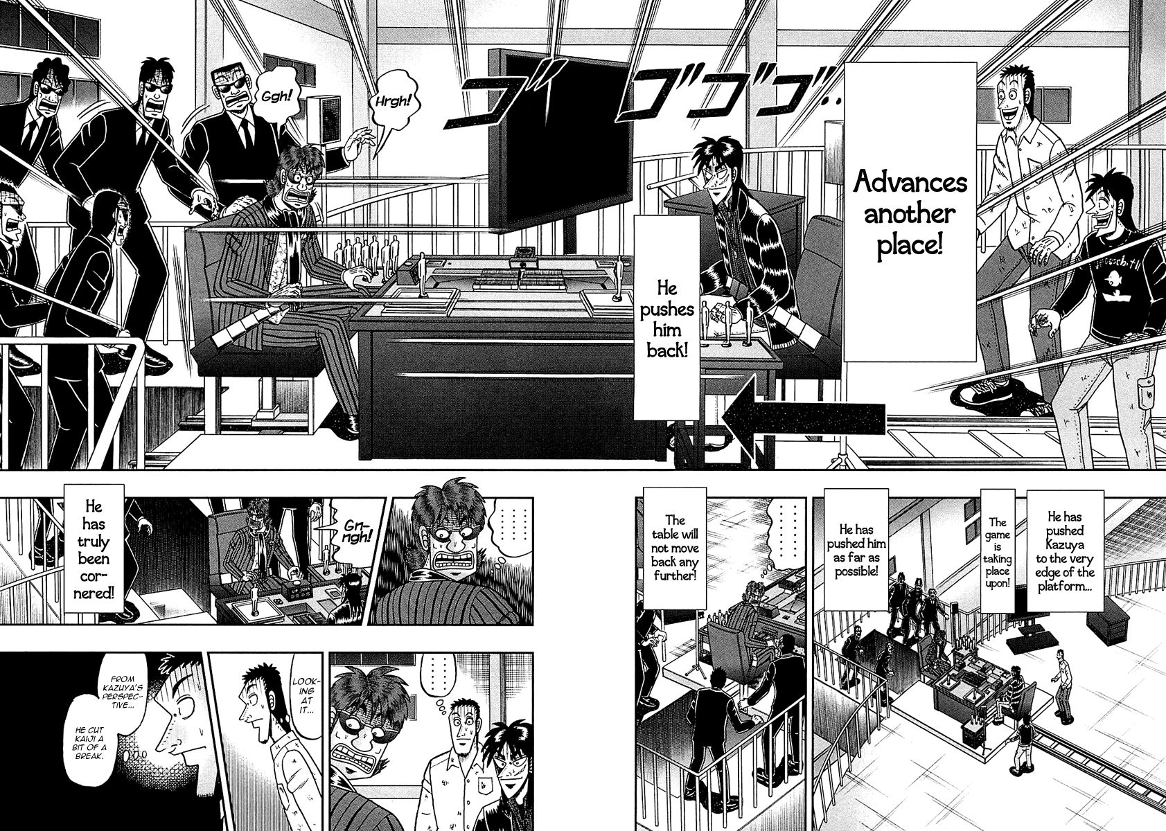 Gambling Outcast Kaiji: The One Poker Arc - Kaiji Part 5 Chapter 114 page 2 - Chapter 114 : Fierce Attack