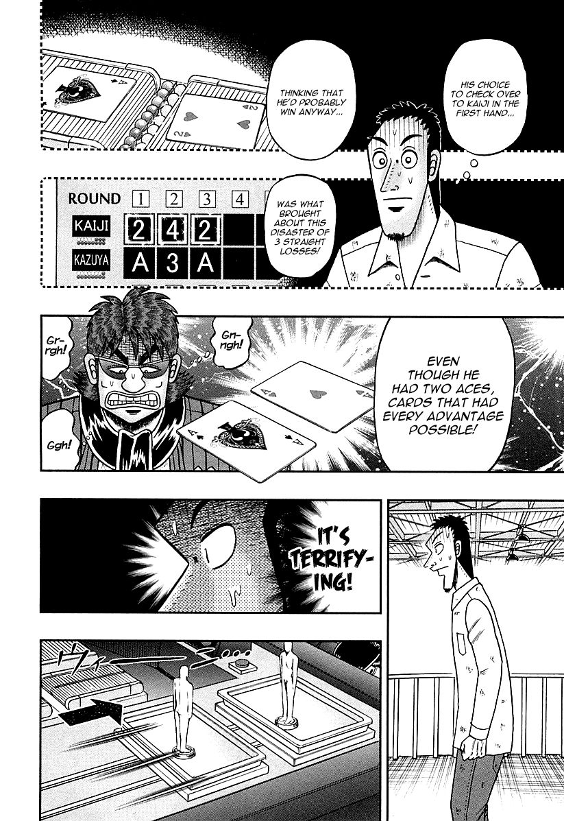 Gambling Outcast Kaiji: The One Poker Arc - Kaiji Part 5 Chapter 114 page 3 - Chapter 114 : Fierce Attack