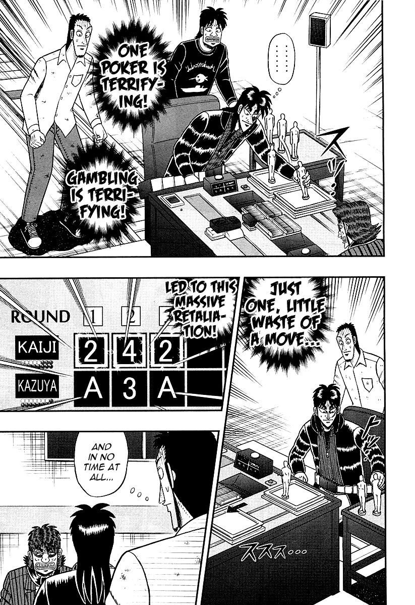 Gambling Outcast Kaiji: The One Poker Arc - Kaiji Part 5 Chapter 114 page 4 - Chapter 114 : Fierce Attack