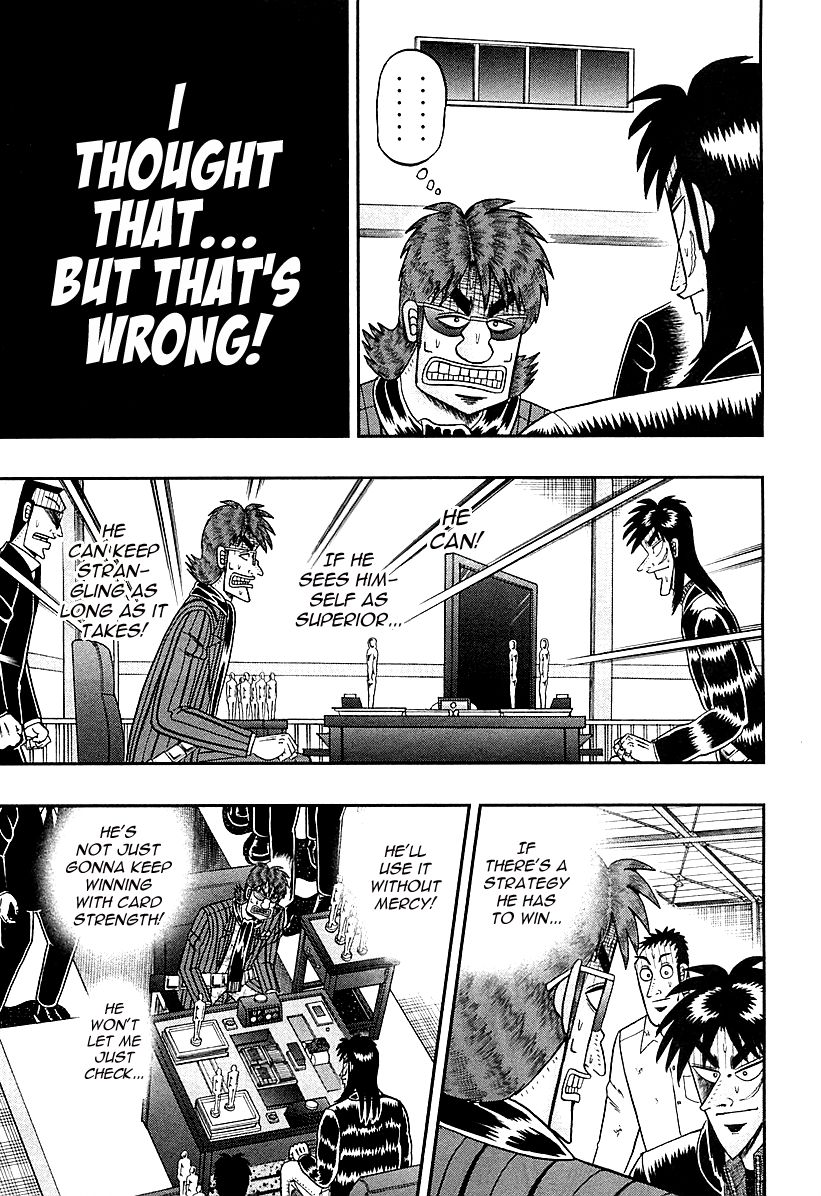Gambling Outcast Kaiji: The One Poker Arc - Kaiji Part 5 Chapter 115 page 15 - Chapter 115 : Intimidation