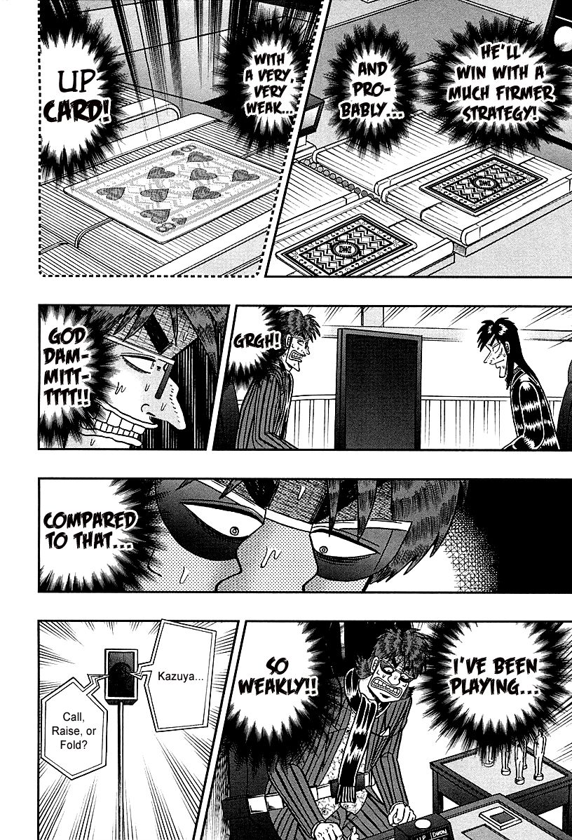 Gambling Outcast Kaiji: The One Poker Arc - Kaiji Part 5 Chapter 115 page 16 - Chapter 115 : Intimidation