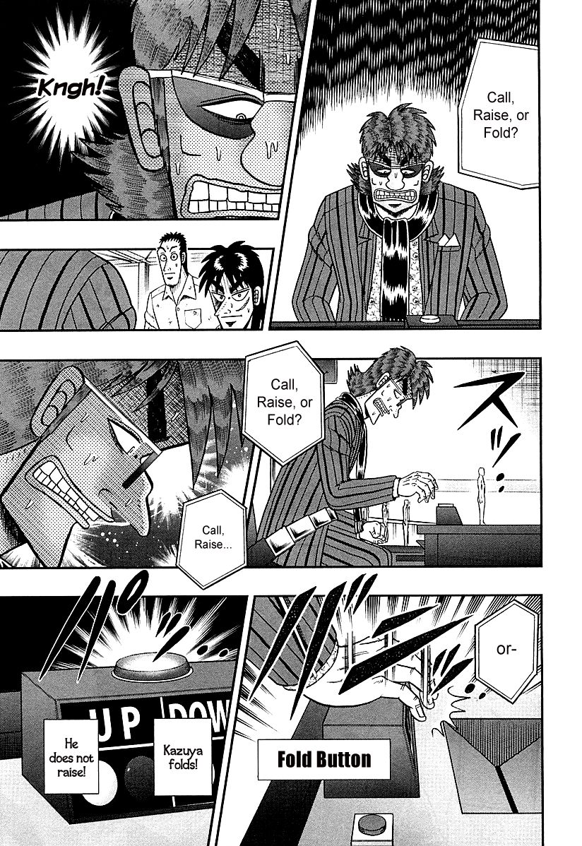 Gambling Outcast Kaiji: The One Poker Arc - Kaiji Part 5 Chapter 115 page 17 - Chapter 115 : Intimidation