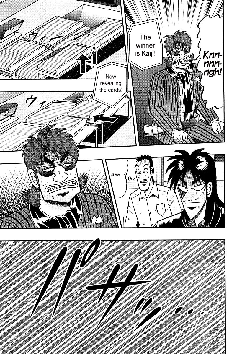 Gambling Outcast Kaiji: The One Poker Arc - Kaiji Part 5 Chapter 115 page 19 - Chapter 115 : Intimidation