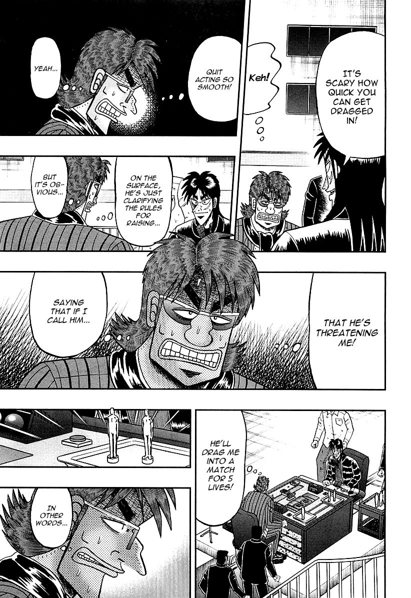 Gambling Outcast Kaiji: The One Poker Arc - Kaiji Part 5 Chapter 115 page 7 - Chapter 115 : Intimidation