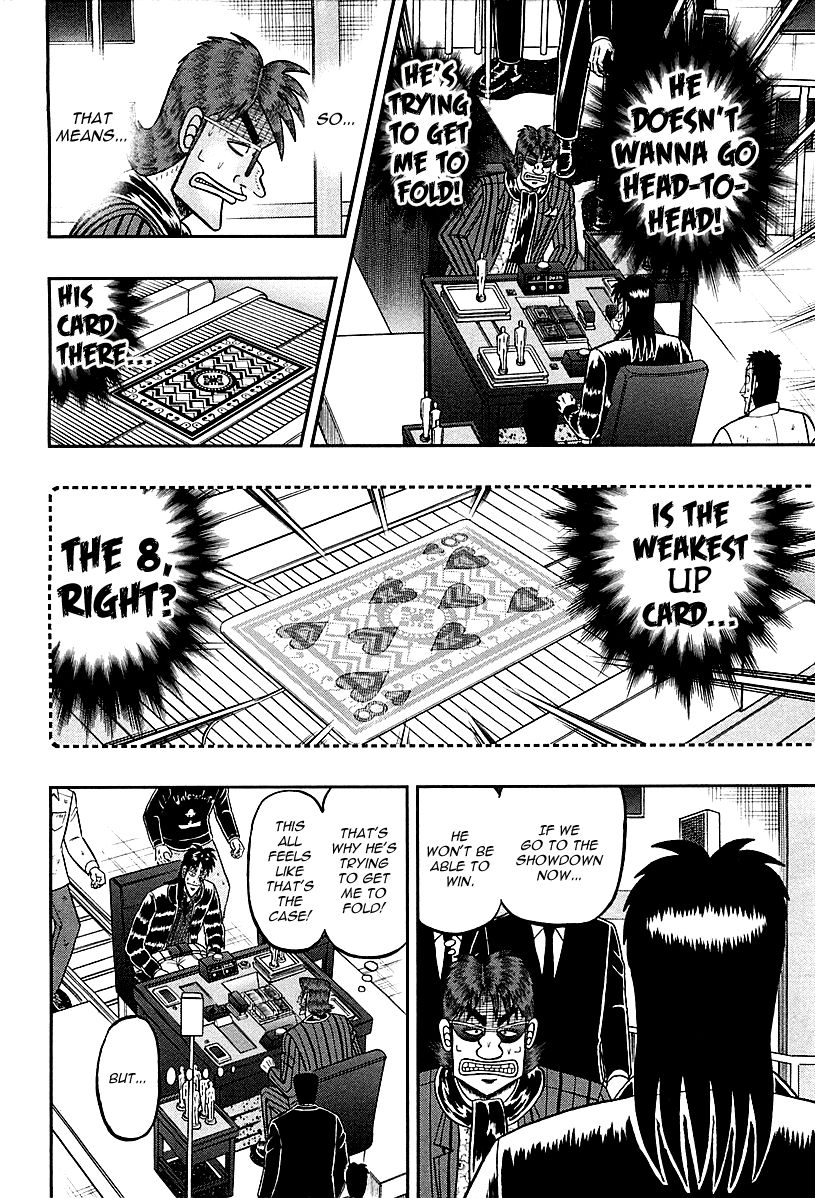 Gambling Outcast Kaiji: The One Poker Arc - Kaiji Part 5 Chapter 115 page 8 - Chapter 115 : Intimidation