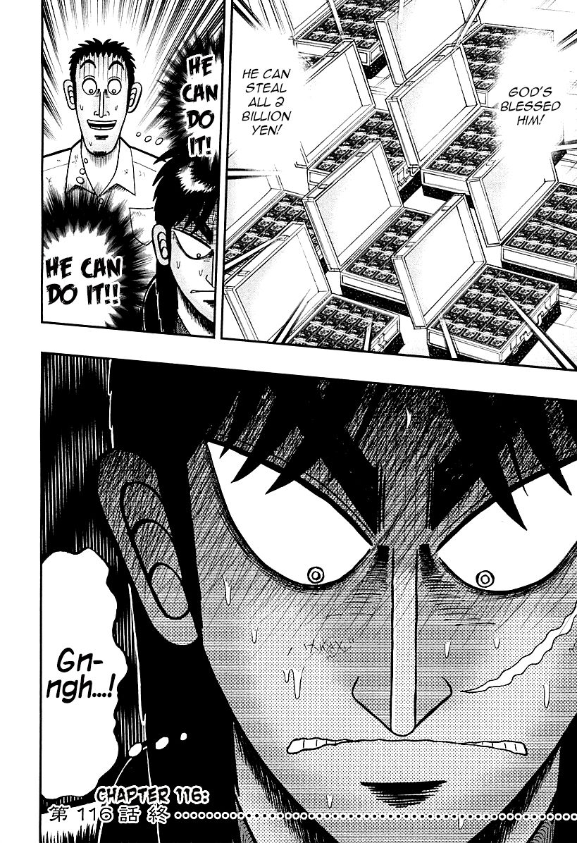 Gambling Outcast Kaiji: The One Poker Arc - Kaiji Part 5 Chapter 116 page 21 - Chapter 116 : Gambling Talent