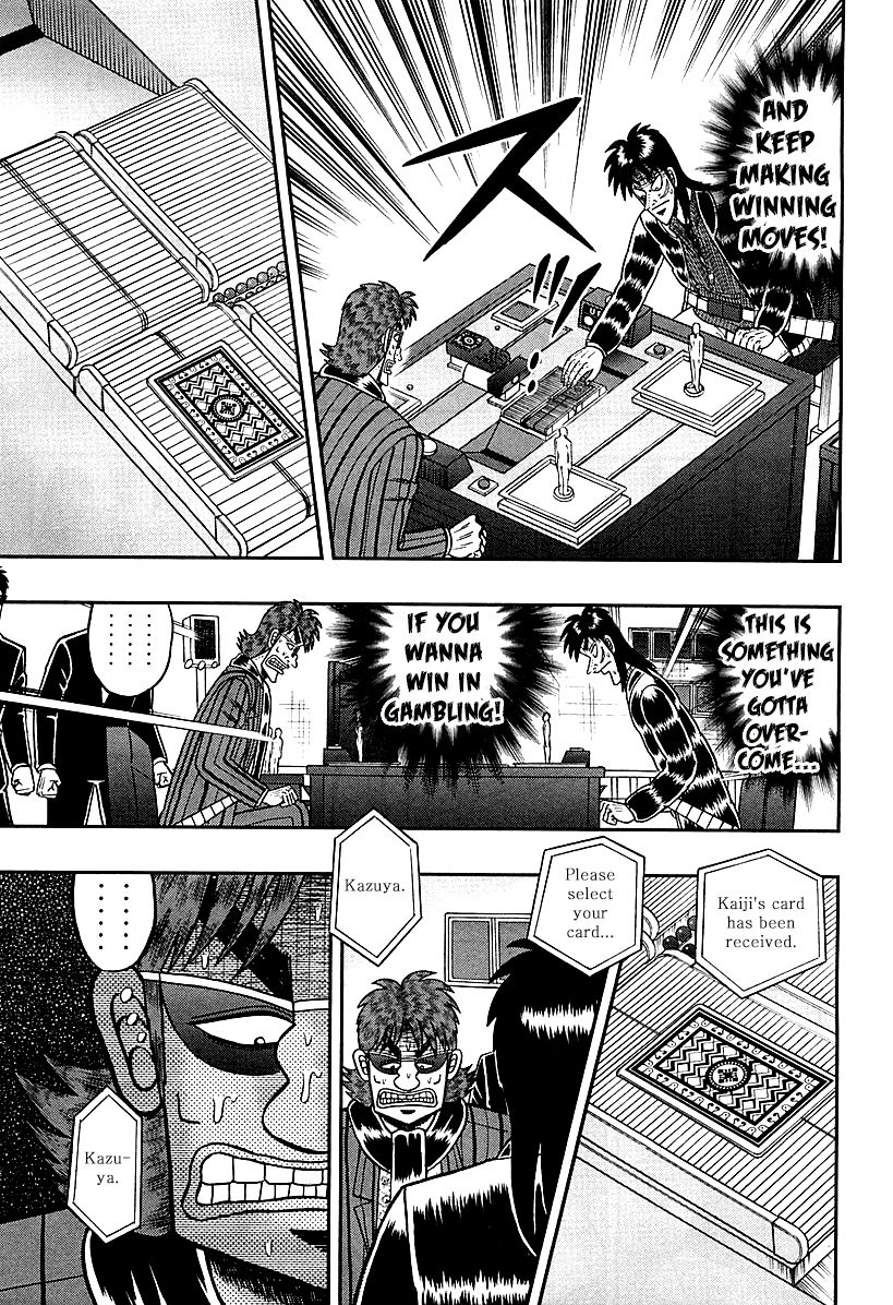 Gambling Outcast Kaiji: The One Poker Arc - Kaiji Part 5 Chapter 117 page 13 - Chapter 117 : Floating