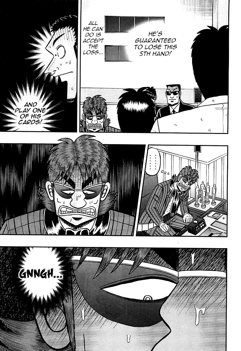 Gambling Outcast Kaiji: The One Poker Arc - Kaiji Part 5 Chapter 117 page 15 - Chapter 117 : Floating