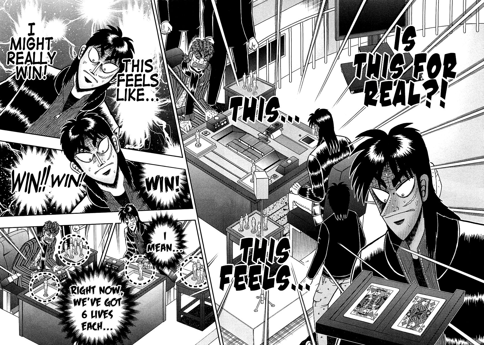 Gambling Outcast Kaiji: The One Poker Arc - Kaiji Part 5 Chapter 117 page 2 - Chapter 117 : Floating