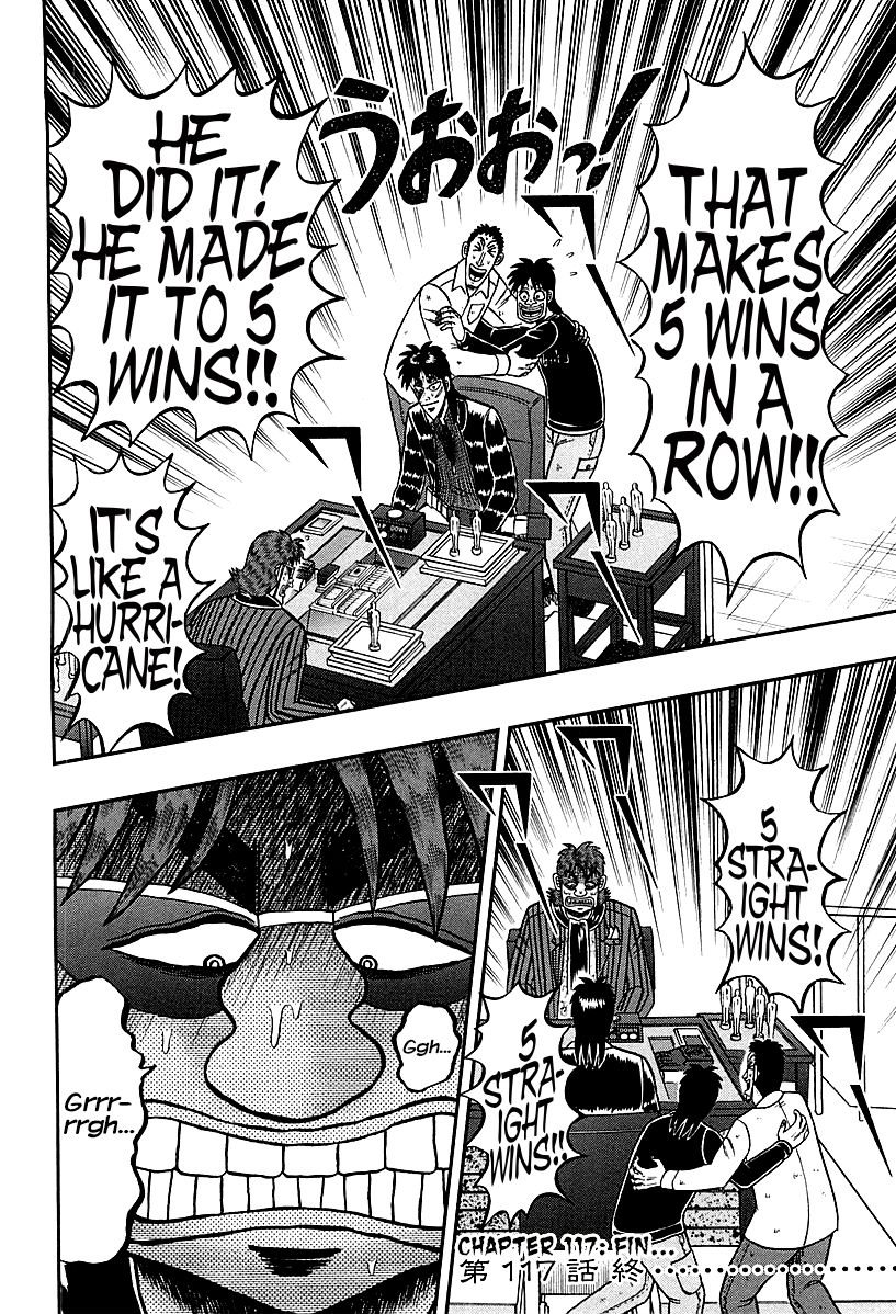 Gambling Outcast Kaiji: The One Poker Arc - Kaiji Part 5 Chapter 117 page 20 - Chapter 117 : Floating