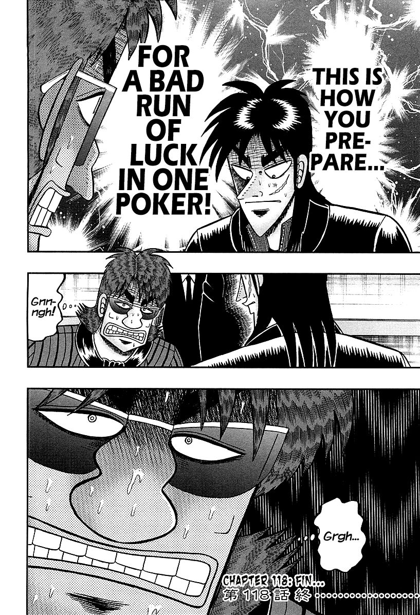 Gambling Outcast Kaiji: The One Poker Arc - Kaiji Part 5 Chapter 118 page 19 - Chapter 118 : Superior