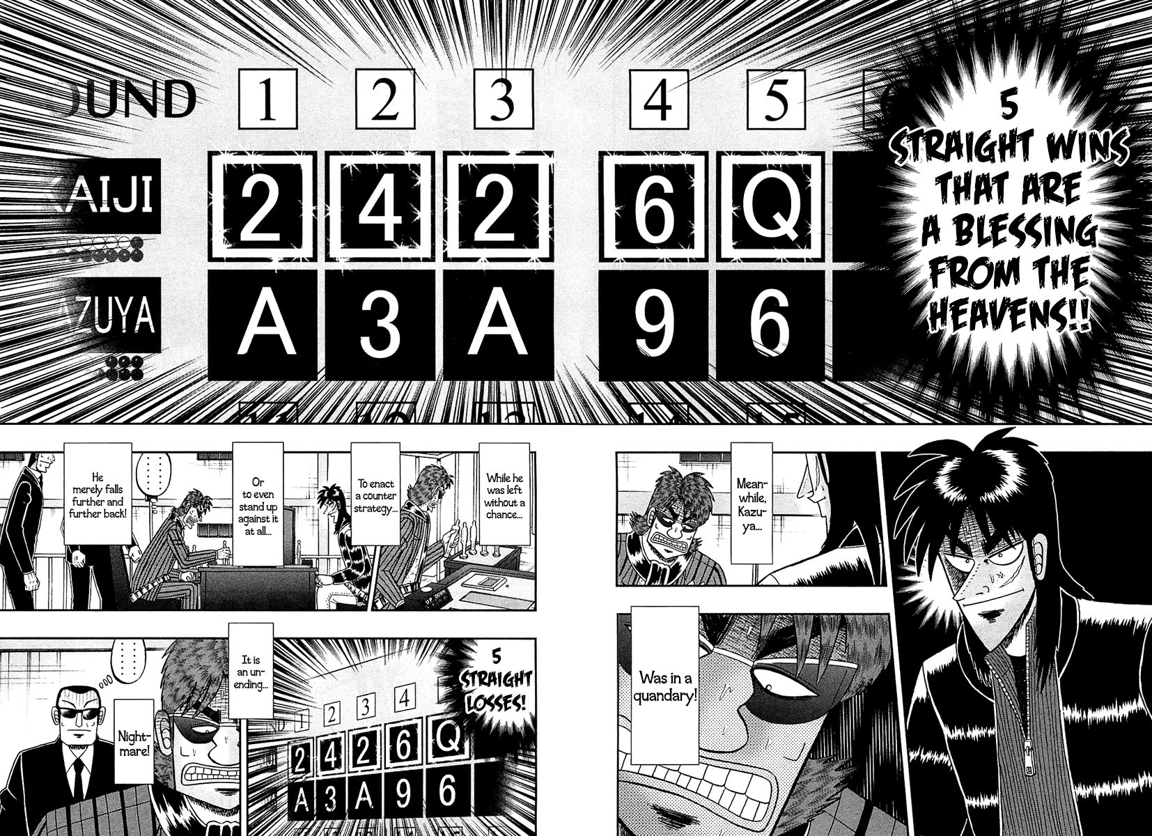 Gambling Outcast Kaiji: The One Poker Arc - Kaiji Part 5 Chapter 118 page 2 - Chapter 118 : Superior
