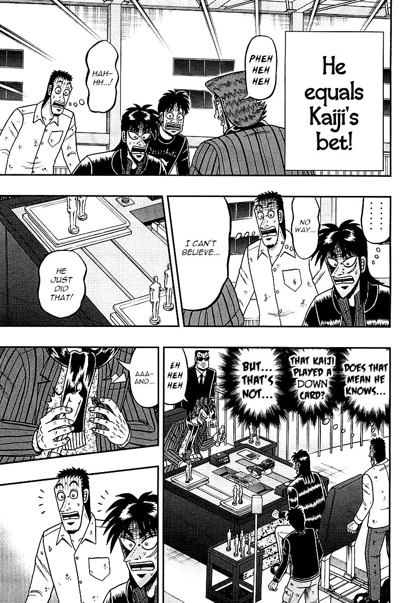 Gambling Outcast Kaiji: The One Poker Arc - Kaiji Part 5 Chapter 119 page 15 - Chapter 119 : Sudden
