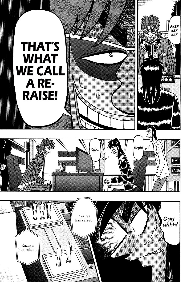 Gambling Outcast Kaiji: The One Poker Arc - Kaiji Part 5 Chapter 119 page 17 - Chapter 119 : Sudden
