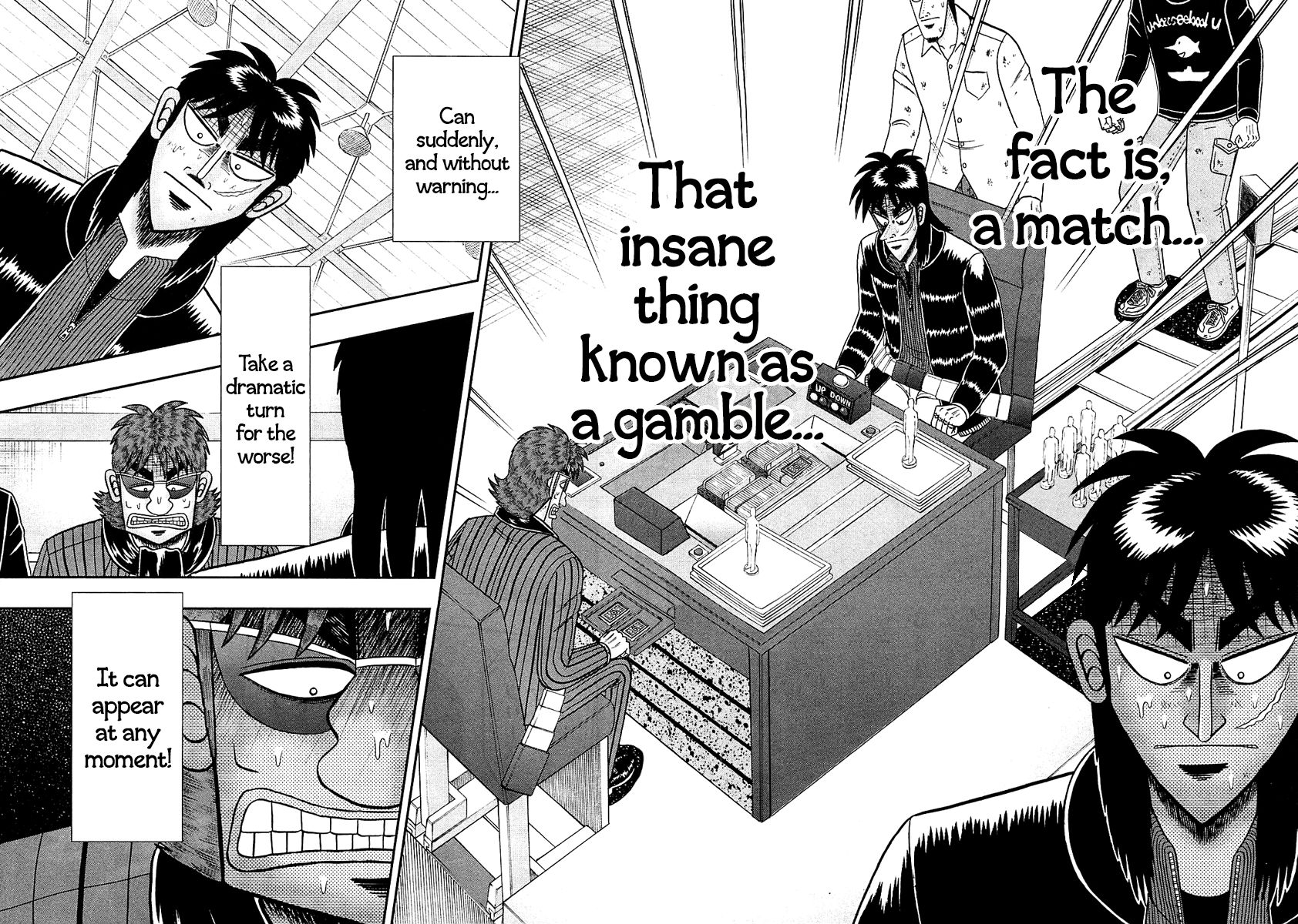 Gambling Outcast Kaiji: The One Poker Arc - Kaiji Part 5 Chapter 119 page 2 - Chapter 119 : Sudden